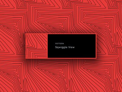 Sqwiggle View branding illustration pattern sharpie