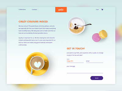 Crazy colours indeed about us boutique coffee colors colours contact form get in touch gradient shop sugar web