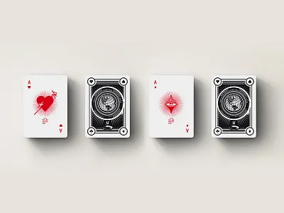 Playing Cards aces card clubs design diamonds globe hearts illustration playing spades suite