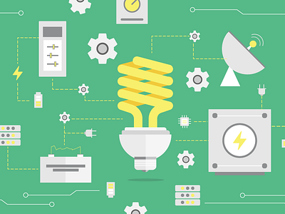 Connectivity icons illustration illustrator pattern simple vector