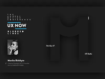 Uxnow17 conference dark design event future speaker uxnow