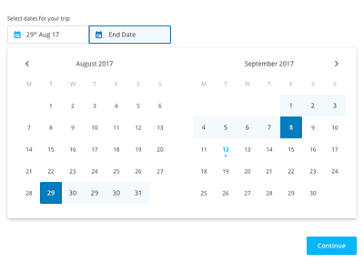 Date Picker button date picker form