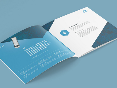 Brochure branding identity stationary