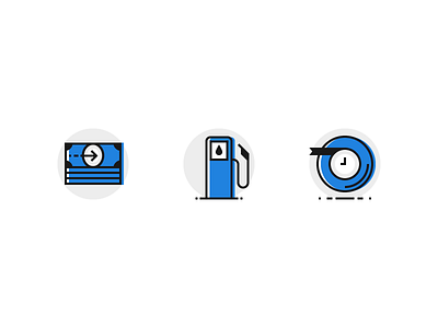 England Logistics Services Icons design fuel icon icon set icons money offset services tire