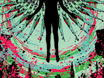 Mind Trips art artwork colorful cyber design robotic splatter trippy