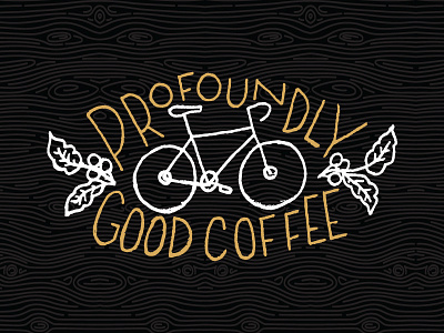 Packaging WIP for a local coffee roaster bicycle bike cafe coffee packaging roaster wood