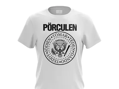 The Five Bros tee eagle logo porculen porculenbros ramones tee tshirt vector