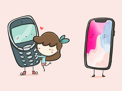 Better cartoon character color cute design illustration iphone kids pop sketch