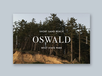 Oswald Type Practice practice typography