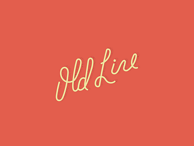 O - L icon illustration ios lettering line logo maryland type typography vintage web
