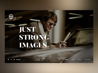 Film producer | Web film fullpage html5 photo site ui ui ux ux visual webdesign