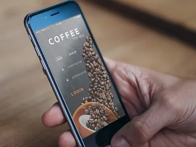 Login Screen - Concept app ios login screen