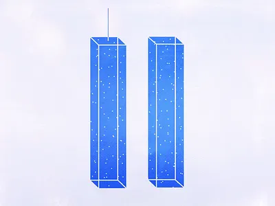 Never Forget 911 america art blue city design new york ny shapes