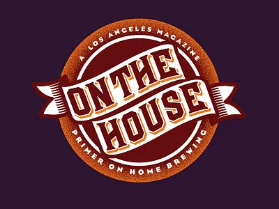 On the House logo typography