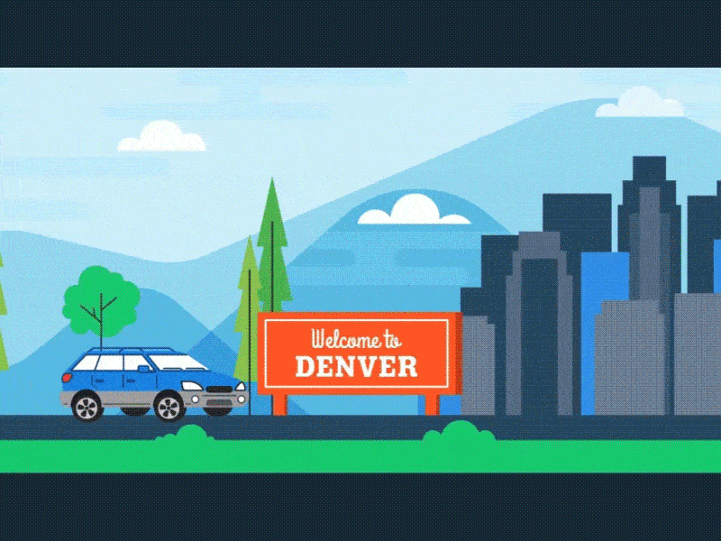 Hotcakes and Sausage! breakfast denver gif illustration pancakes