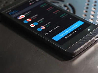 Currency binary currency finance forex market mobile pairs