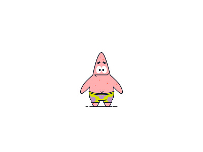 Bikini Bottom Characters character characters creative design digital art graphic ideas illustration vector