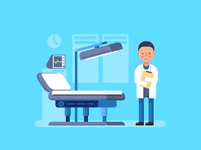 Doctor Illustration doctor health healthcare medic medical medicine physician