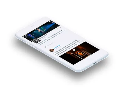 Hubchat iOS app application community ios ui user experience user interface ux