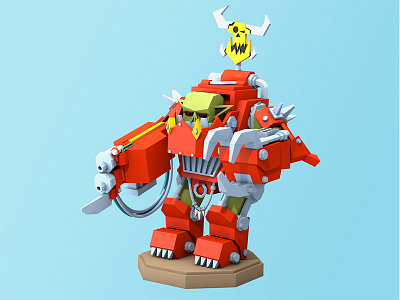 Orks Meganobz 3d c4d