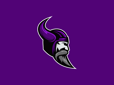 Vikings brand e sport identity logo shield sport sports viking vikings