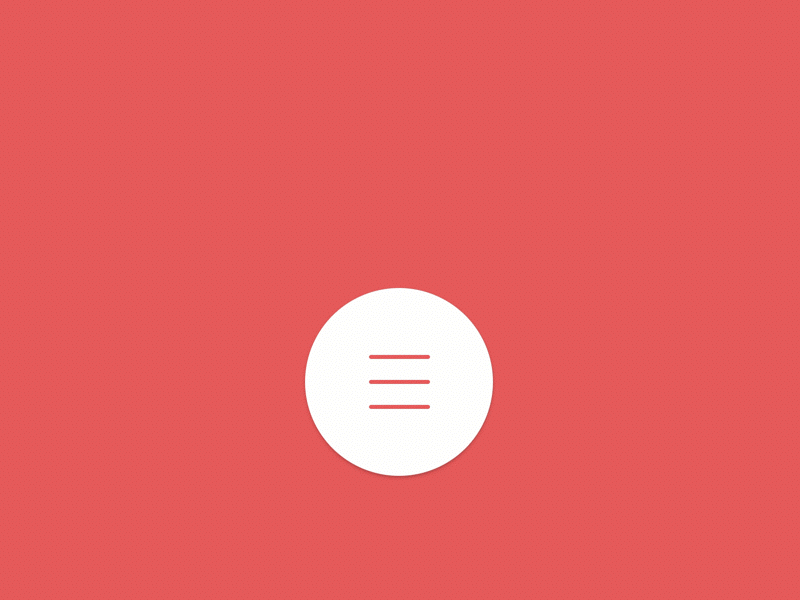 iOS Menu WIP animation principle ui ux wip