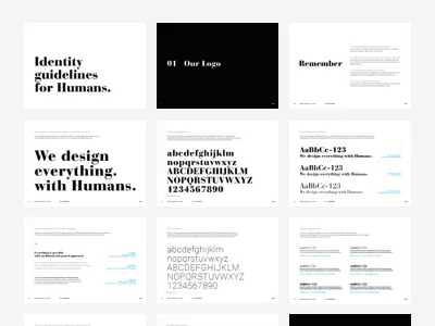 Guidelines black brand branding guidelines identity minimal photo white
