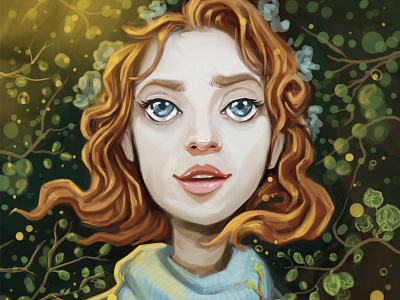 Girl girl illustration