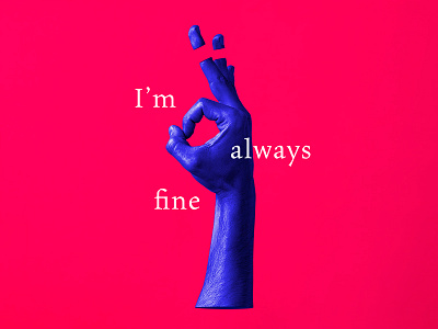 Always Fine design experimental gradient photography shooting studio typography