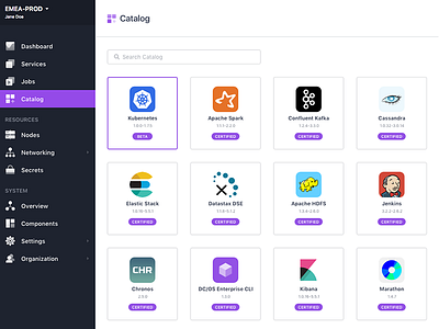 Kubernetes on DC/OS appstore bigdata containers dcos developer devops docker google kubernetes marketplace mesosphere tools