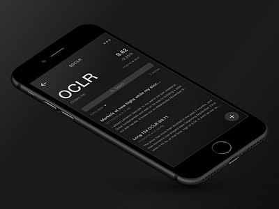 Trader's Journal - app concept app dark gradient ios journal mobile notebook trader trading ui ux