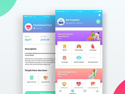 Medical App app doctor health health app hospital app medical ui ux