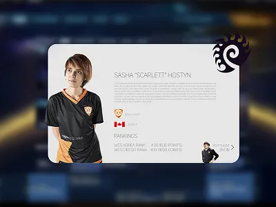 Profile page dailyui page profile ui