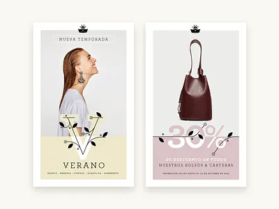 Reina Margarita apparel banner brand branding fashion layout logo poster
