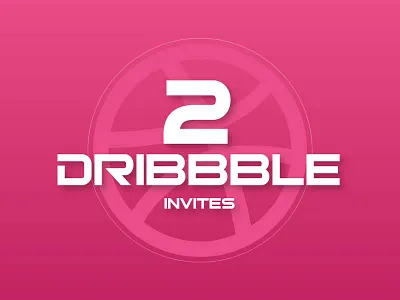 Dribbble Invites X 2 competition design dribbble invitation invite invites ui ux web