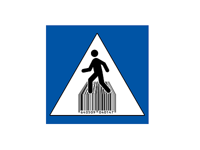 Barcode barcode design zebra crossing
