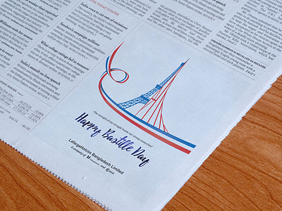 Bastille Day - Press Ad bangladesh bastille day france holcim lafarge press