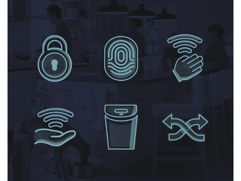 Nine Stars icons package design