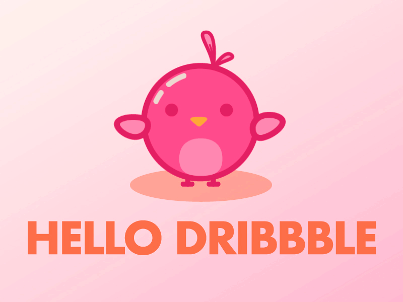 First Shot - Freshly Hatched animation bird debut first shot jumping