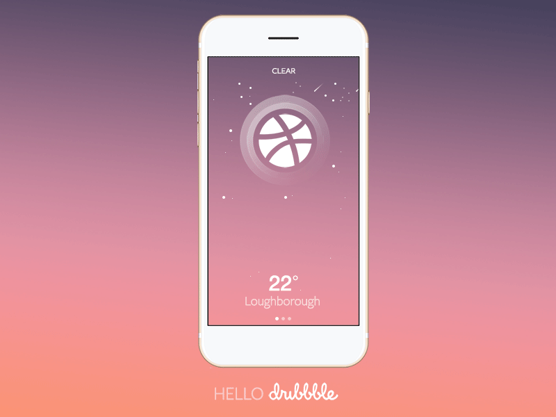 Hello Dribbble!