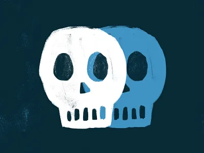 New Face comedy design face gig illustration new photoshop poster skull texture