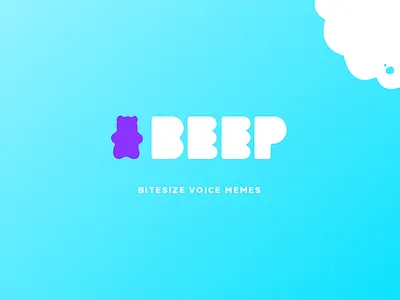 Beep Logo app branding design logo ui design uiux