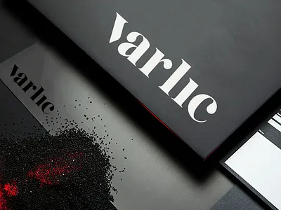 Vertic Business Identity Design black branding business design identity logo modern typography varlic work