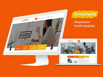 Smartweb - Freelancer Web & Graphic Agency HTML Template agency clean creative freelancer html5 minimal modern portfolio professional studio template web