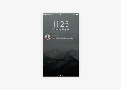 Notifications challenge daily dailyui messenger mobile notifications ui ux