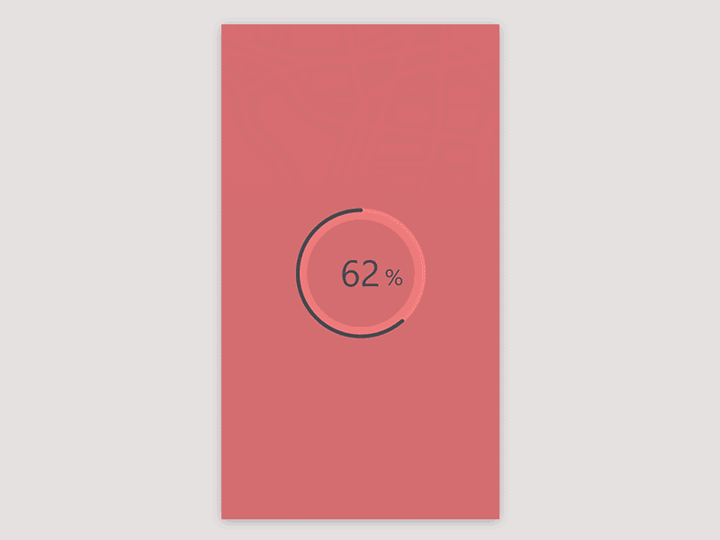 Location Info gif map ui