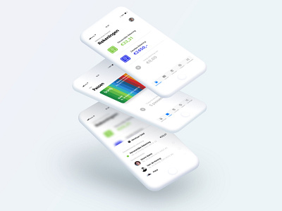 Bunq IOS App bank bunq fun ios11 app iphone redesign ui ux