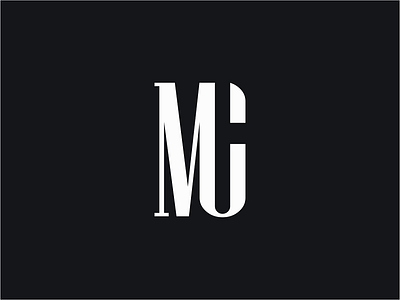 MC branding design logo mark monogram