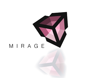 Mirage Gemstone 3d design diamond graphic icon illustration jewels logo symbol vector