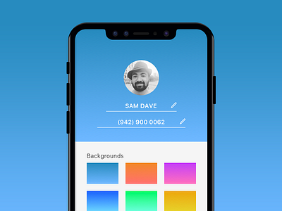 Iphone X Design flat icons ios ios 11 iphonex profile